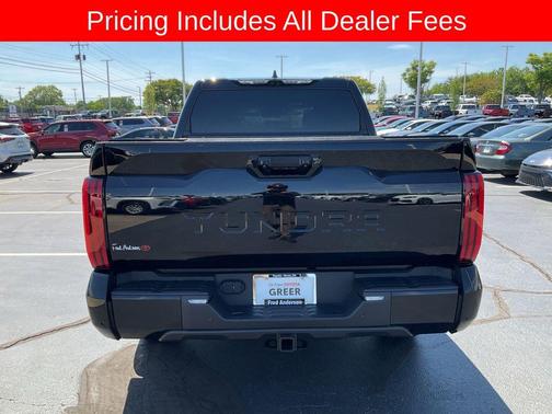 Midnight Black Metallic 2025 Toyota Tundra SR5