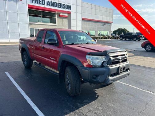 Barcelona Red Metallic 2013 Toyota Tacoma PreRunner