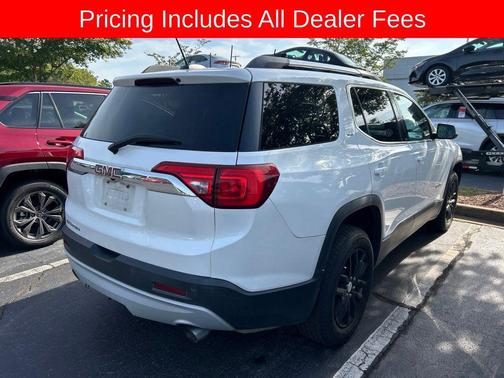 White Frost Tricoat 2018 GMC Acadia SLT-1