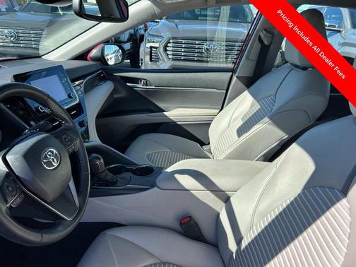 Supersonic Red 2021 Toyota Camry SE