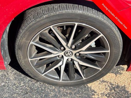 Supersonic Red 2021 Toyota Camry SE