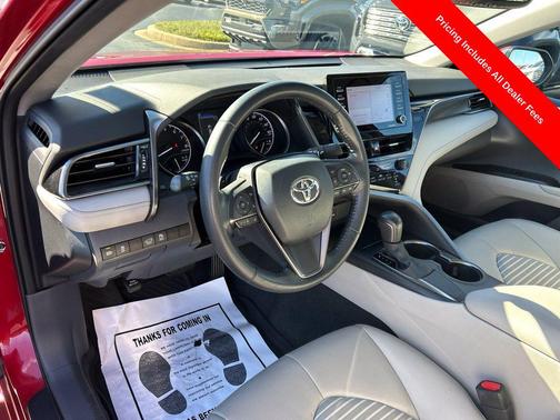 Supersonic Red 2021 Toyota Camry SE