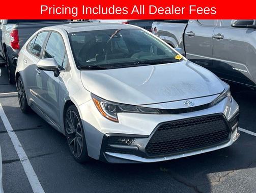 Classic Silver Metallic 2020 Toyota Corolla SE
