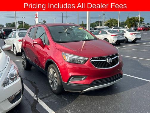 Winterberry Red Metallic 2018 Buick Encore Preferred