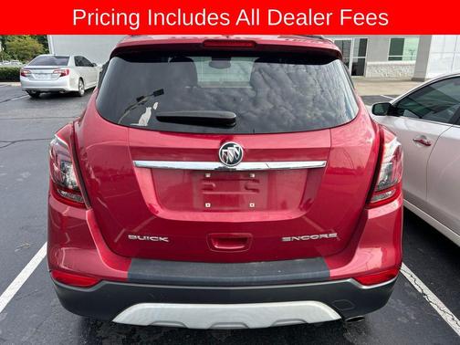 Winterberry Red Metallic 2018 Buick Encore Preferred