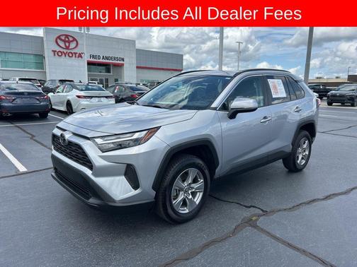 Silver Sky Metallic 2025 Toyota RAV4 XLE