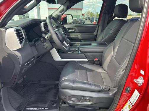Supersonic Red 2024 Toyota Sequoia Platinum