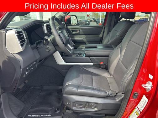 Supersonic Red 2024 Toyota Sequoia Platinum