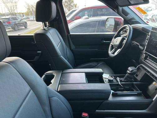 Supersonic Red 2024 Toyota Sequoia Platinum