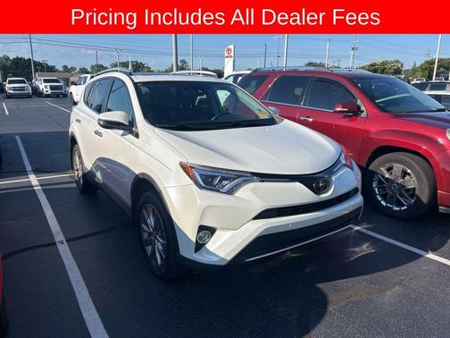 Blizzard Pearl 2016 Toyota RAV4 Limited