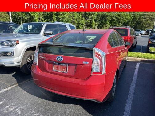 Barcelona Red Metallic 2013 Toyota Prius Three