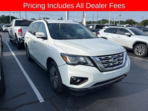 Glacier White 2017 Nissan Pathfinder SL