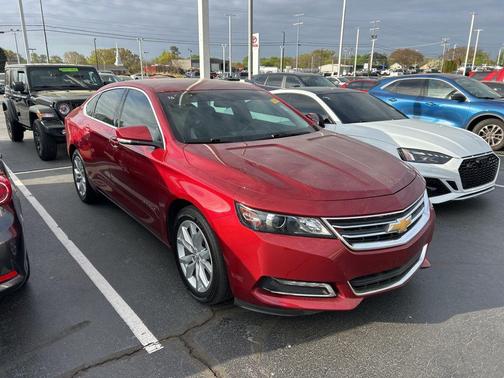 Cajun Red Tintcoat 2018 Chevrolet Impala 1LT