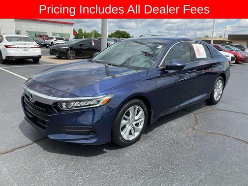 Obsidian Blue 2020 Honda Accord LX 1.5T