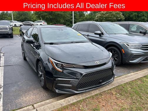 Black Sand Pearl 2022 Toyota Corolla SE