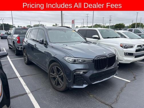 Arctic Grey Metallic 2021 BMW X7 xDrive40i
