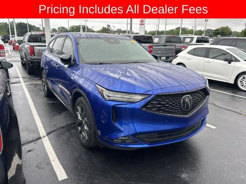 Apex Blue Pearl 2023 Acura MDX A-SPEC