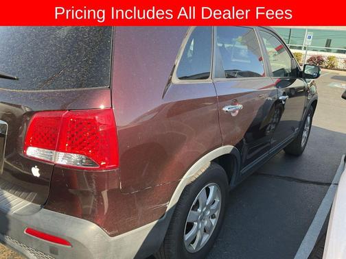 Dark Cherry 2012 Kia Sorento LX