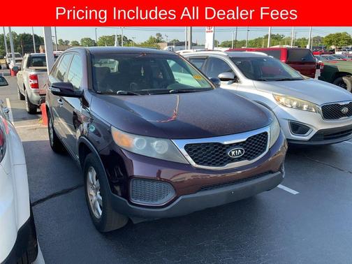 Dark Cherry 2012 Kia Sorento LX
