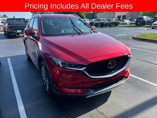 Soul Red Crystal Metallic 2021 Mazda CX-5 Signature