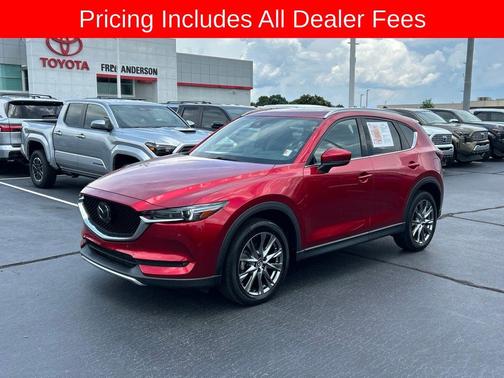 Soul Red Crystal Metallic 2021 Mazda CX-5 Signature