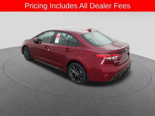 Ruby Flare Pearl 2026 Toyota Corolla SE