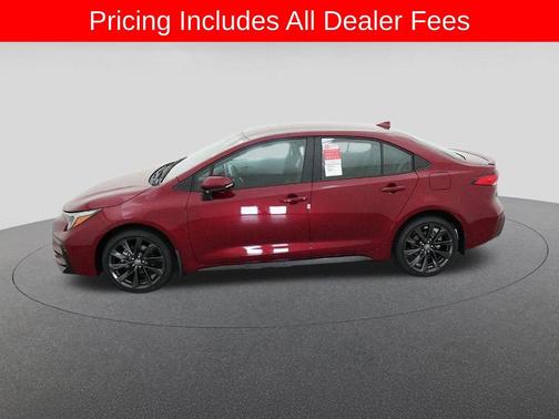 Ruby Flare Pearl 2026 Toyota Corolla SE