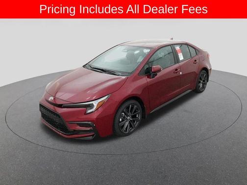 Ruby Flare Pearl 2026 Toyota Corolla SE