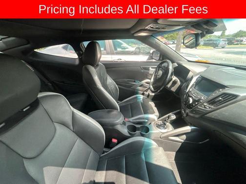 Ultra Black Pearl 2017 Hyundai Veloster Turbo