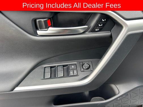 Silver Sky Metallic/Midnight Black Metallic 2024 Toyota RAV4 Hybrid SE