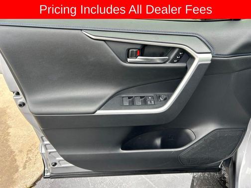 Silver Sky Metallic/Midnight Black Metallic 2024 Toyota RAV4 Hybrid SE