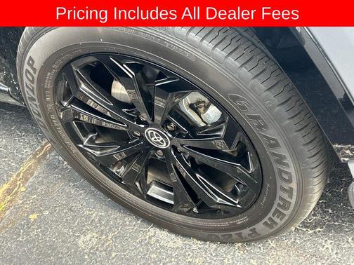 Silver Sky Metallic/Midnight Black Metallic 2024 Toyota RAV4 Hybrid SE