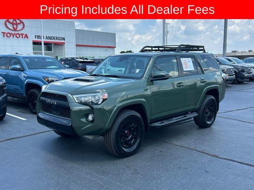 Army Green 2020 Toyota 4Runner TRD Pro