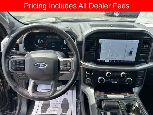 AGATE BLACK METALLIC 2023 Ford F-150 Lariat
