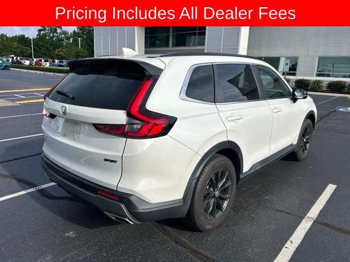 Platinum White Pearl 2024 Honda CR-V Hybrid Sport AWD