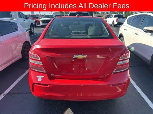 Red Hot 2017 Chevrolet Sonic LT