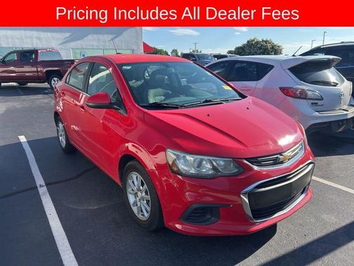 Red Hot 2017 Chevrolet Sonic LT