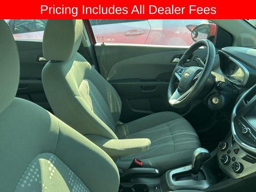 Red Hot 2017 Chevrolet Sonic LT