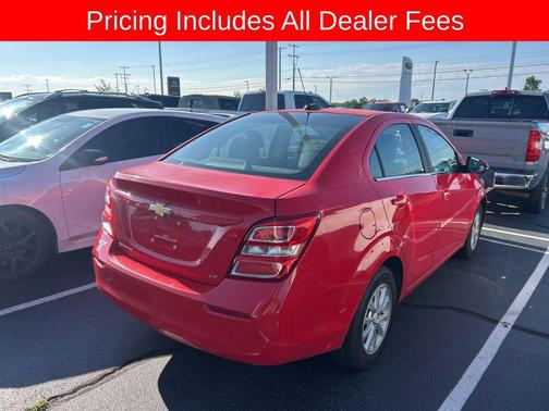 Red Hot 2017 Chevrolet Sonic LT
