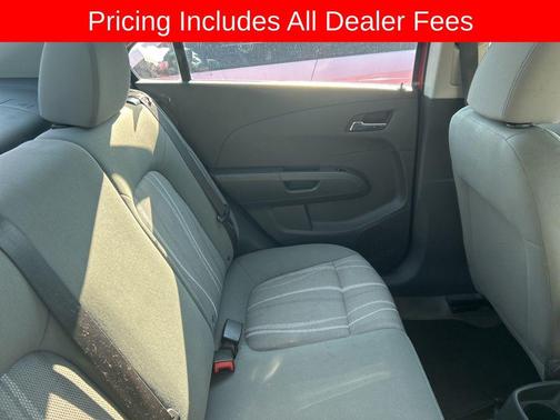 Red Hot 2017 Chevrolet Sonic LT
