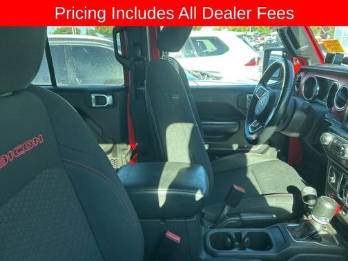 Firecracker Red Clearcoat 2021 Jeep Gladiator Rubicon