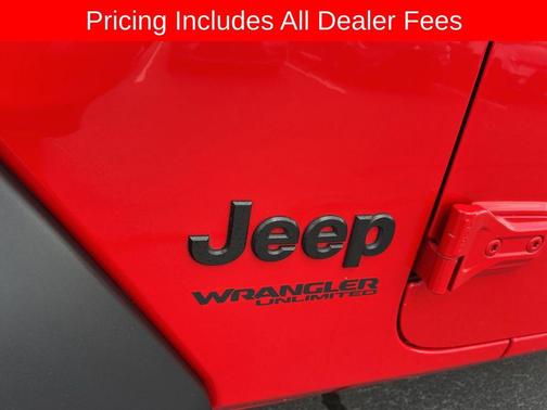 Firecracker Red Clearcoat 2022 Jeep Wrangler Unlimited Sport