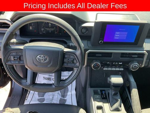 Black 2025 Toyota Tacoma SR