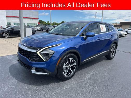 Sapphire Blue 2024 Kia Sportage EX