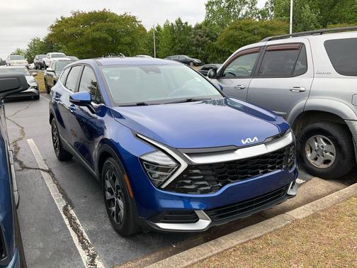 Sapphire Blue 2024 Kia Sportage EX