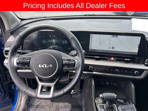 Sapphire Blue 2024 Kia Sportage EX