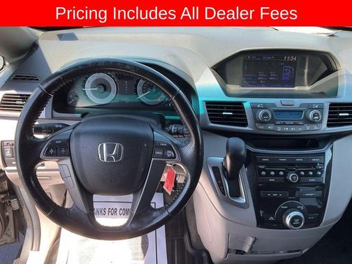 Polished Metal Metallic 2013 Honda Odyssey EX-L