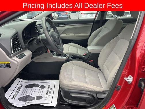 Scarlet Red 2017 Hyundai ELANTRA SE