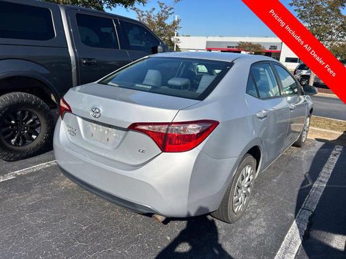 Classic Silver Metallic 2018 Toyota Corolla LE