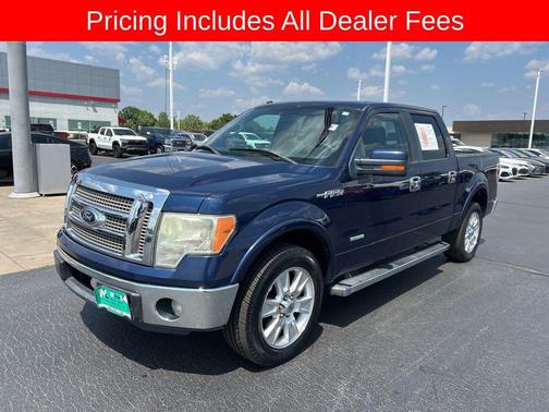 DARK BLUE PEARL METALLIC 2012 Ford F-150 Lariat